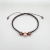 bransoletka makramowa macrame jadeit piasek pustyni