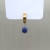 kolczyk oponka lapis lazuli lazuryt